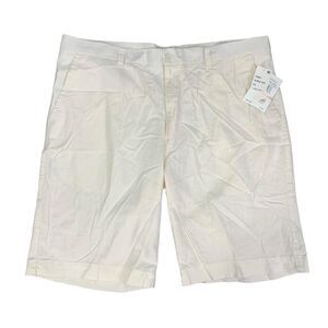 Cubavera Short Mens 40 Ivory Linen Cotton Blend Lightweight Playa Del Estes